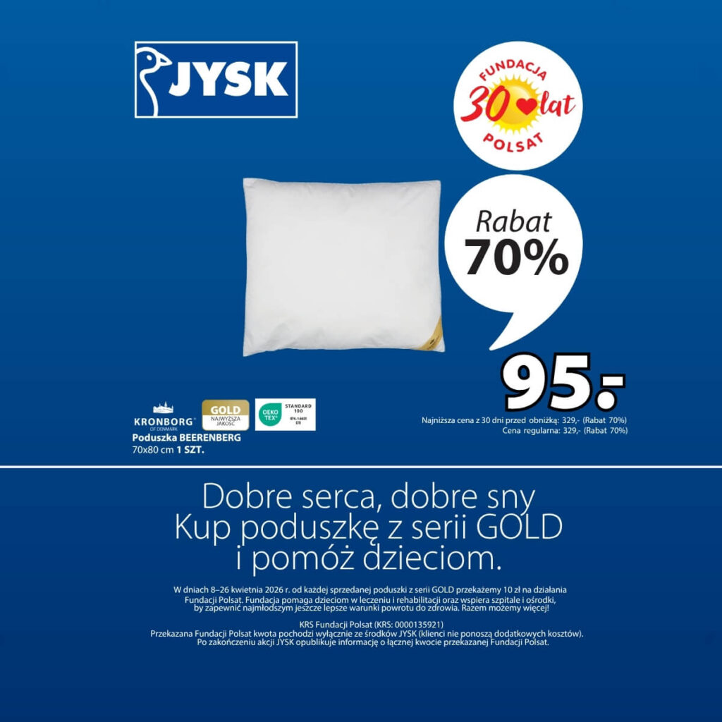 Akcja charytatywna JYSK